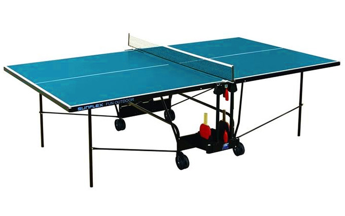 Всепогодный теннисный стол Sunflex Fun Outdoor синий