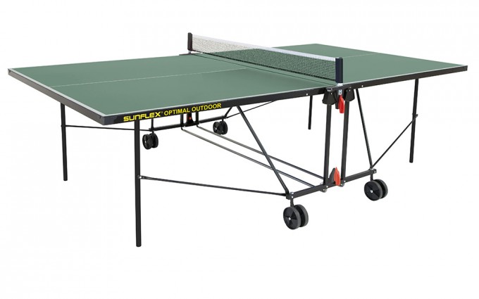 Всепогодный теннисный стол Sunflex Optimal Outdoor зеленый