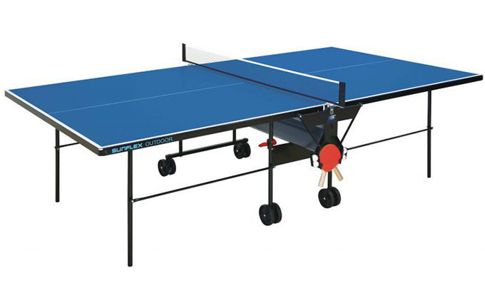 Всепогодный теннисный стол Sunflex Outdoor синий